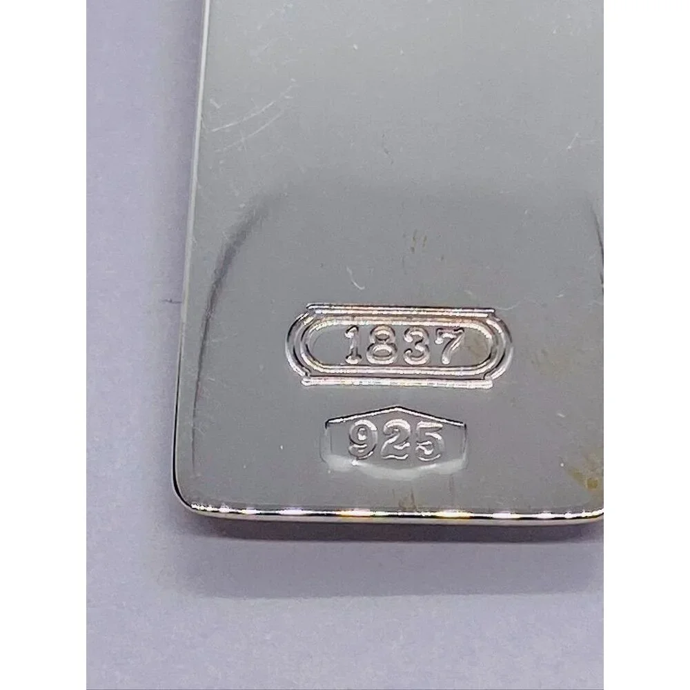 Tiffany & Co 1837 Money Clip Sterling Silver 925